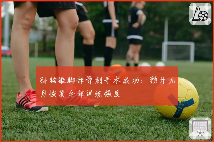 孙铭徽脚部骨刺手术成功，预计九月恢复全部训练强度