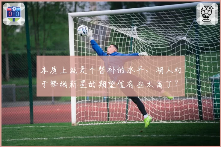 本质上就是个替补的水平，湖人对于锋线新星的期望值有些太高了？